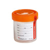 Specimen Container Cardinal Health™ 90 mL (3 oz.) Screw Cap Patient Information Sterile - CHB13902A