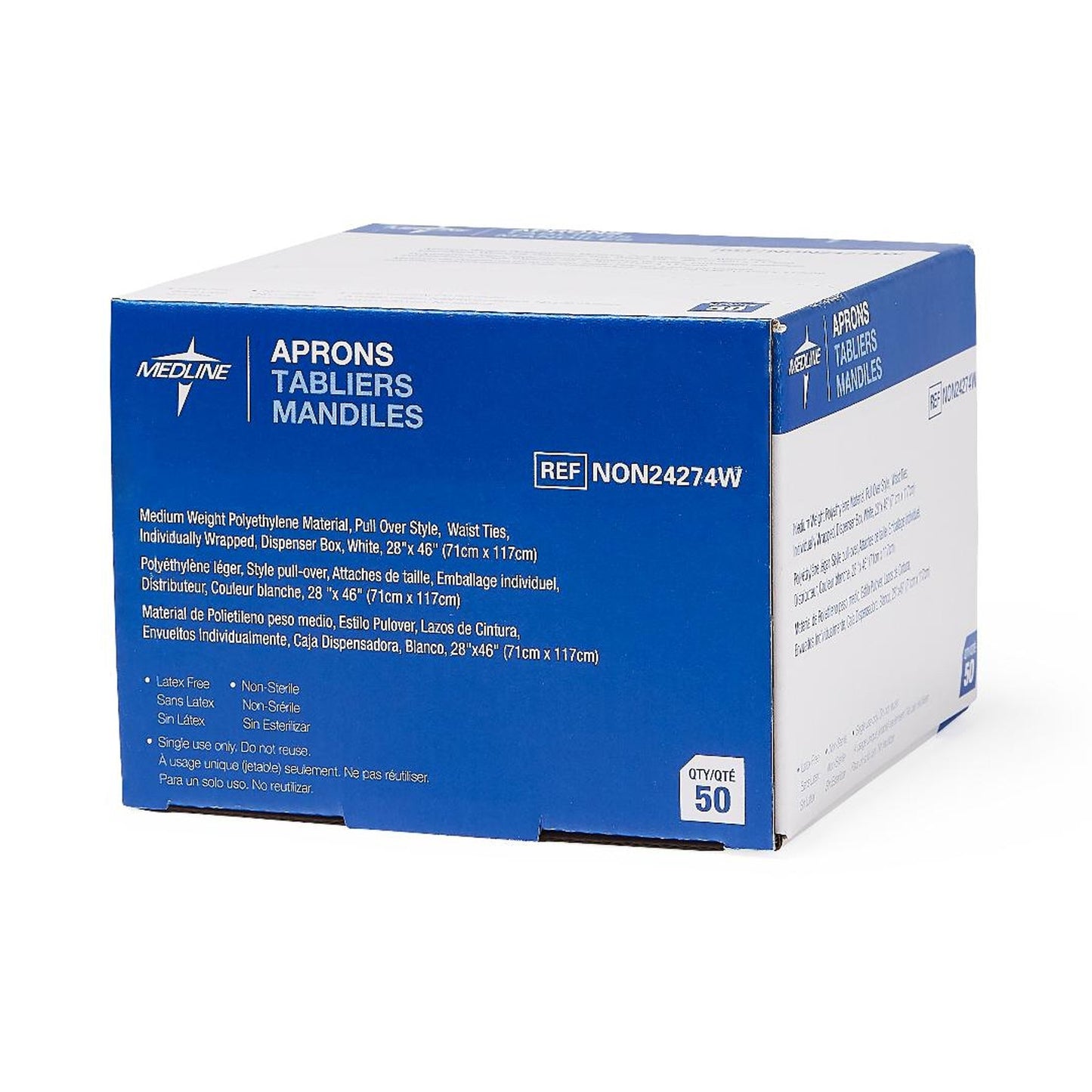 Medline® General Purpose Apron NON24274W