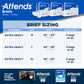 Attends® Extra Heavy Absorbency Briefs, X-Large DDP40100