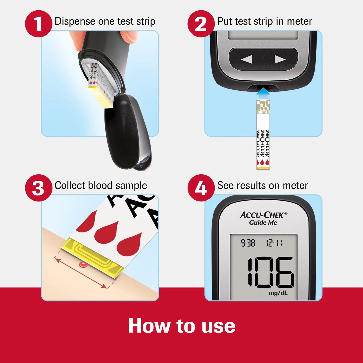 Accu-Chek Guide Test Strips 07453710001