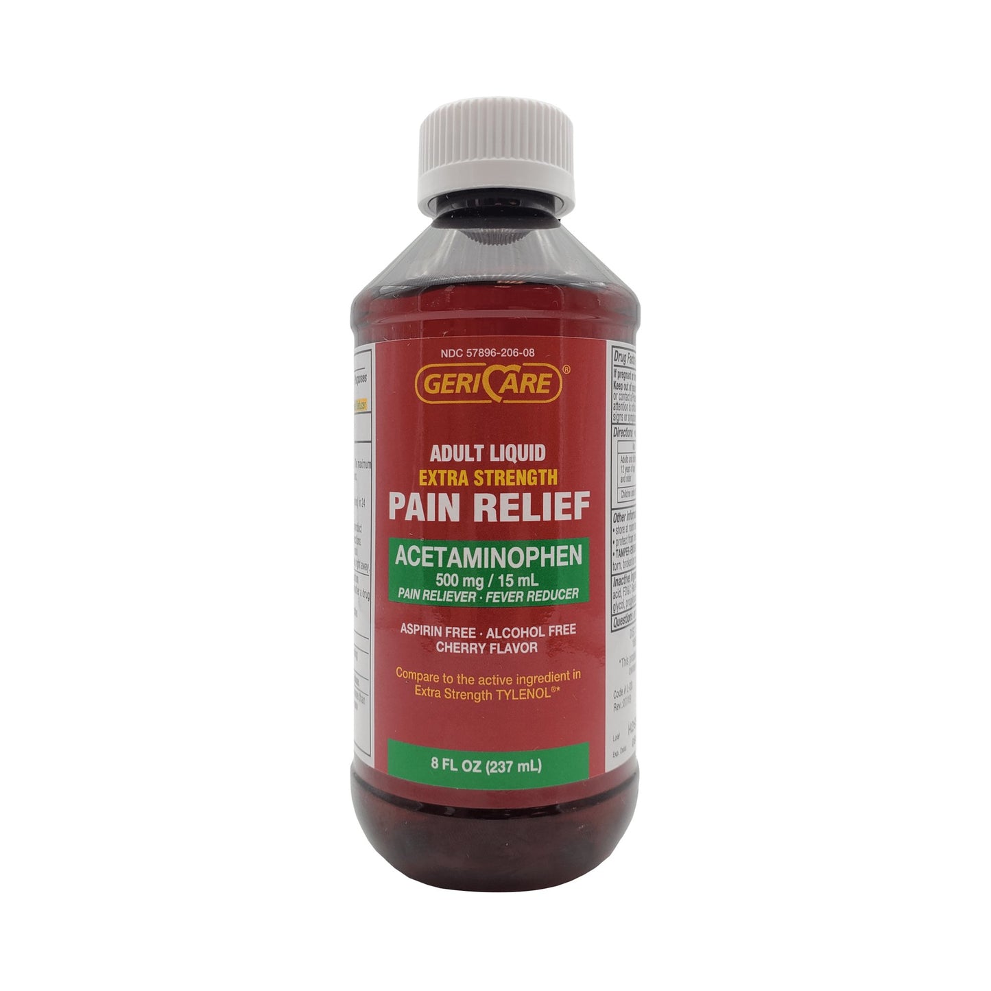 Geri-Care® Acetaminophen Pain Relief, 8 fl. oz. Q202-08-GCP