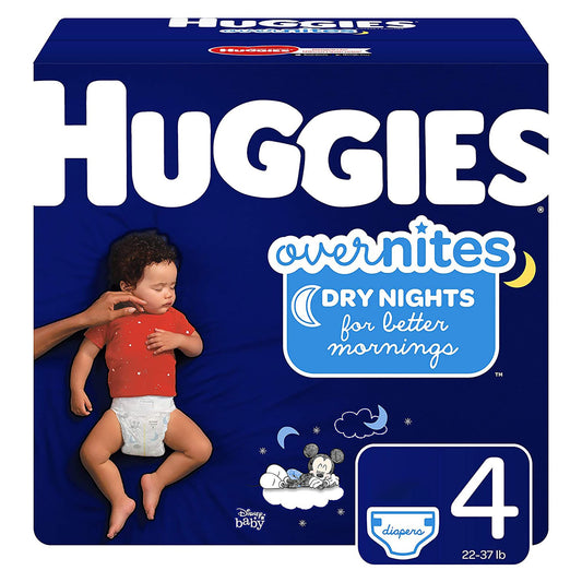 Huggies® OverNites Diaper, Size 4 49539