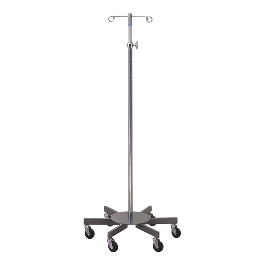 IV Stand Floor Stand 4 Hooks 6 Legs with Casters - 81-43409