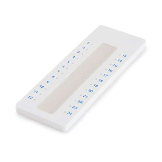 McKesson Capillary Tube Holding Tray 24 Place, Wax Sealant For Microhematocrit Capillary Tubes - 553