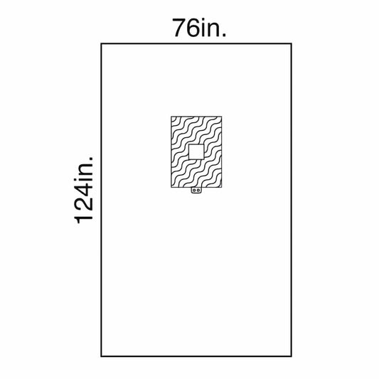 Surgical Drape Minor Procedure Drape 76 W X 124 L Inch Sterile - 89209