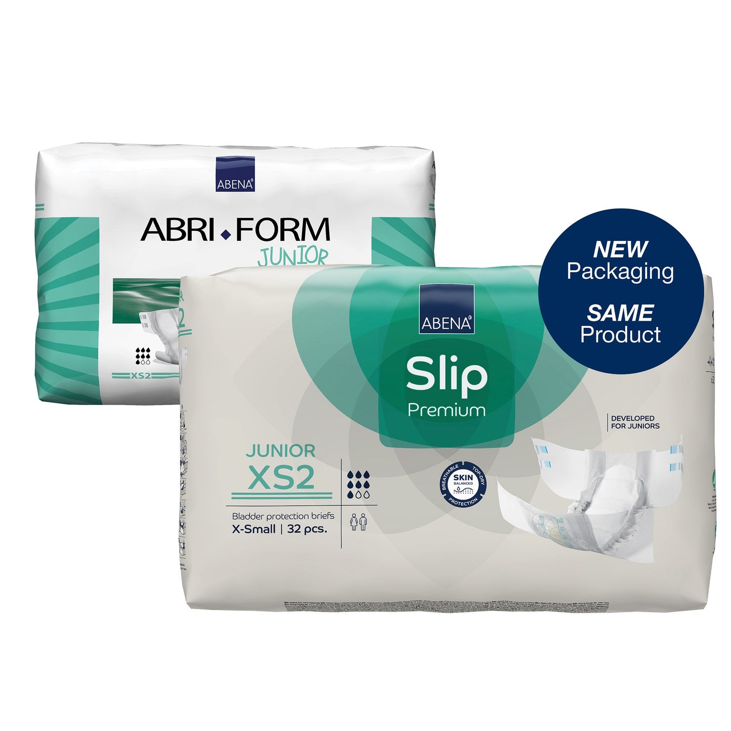 Abena® Slip Premium Junior XS2 Incontinence Brief, Extra Small 1000021279
