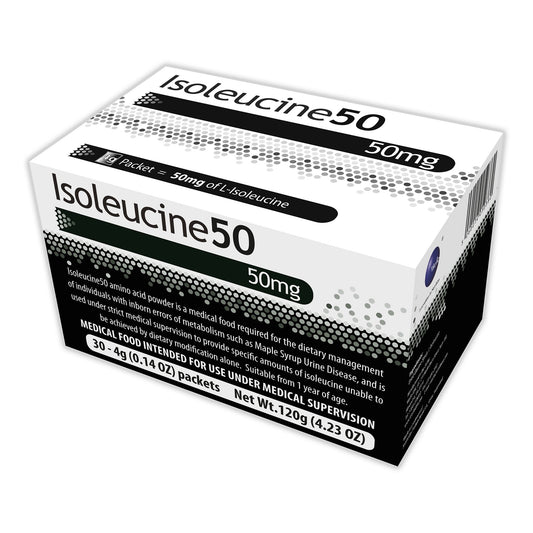 Isoleucine50 Medical Food for use in the Dietary Management of MSUD 812539021001