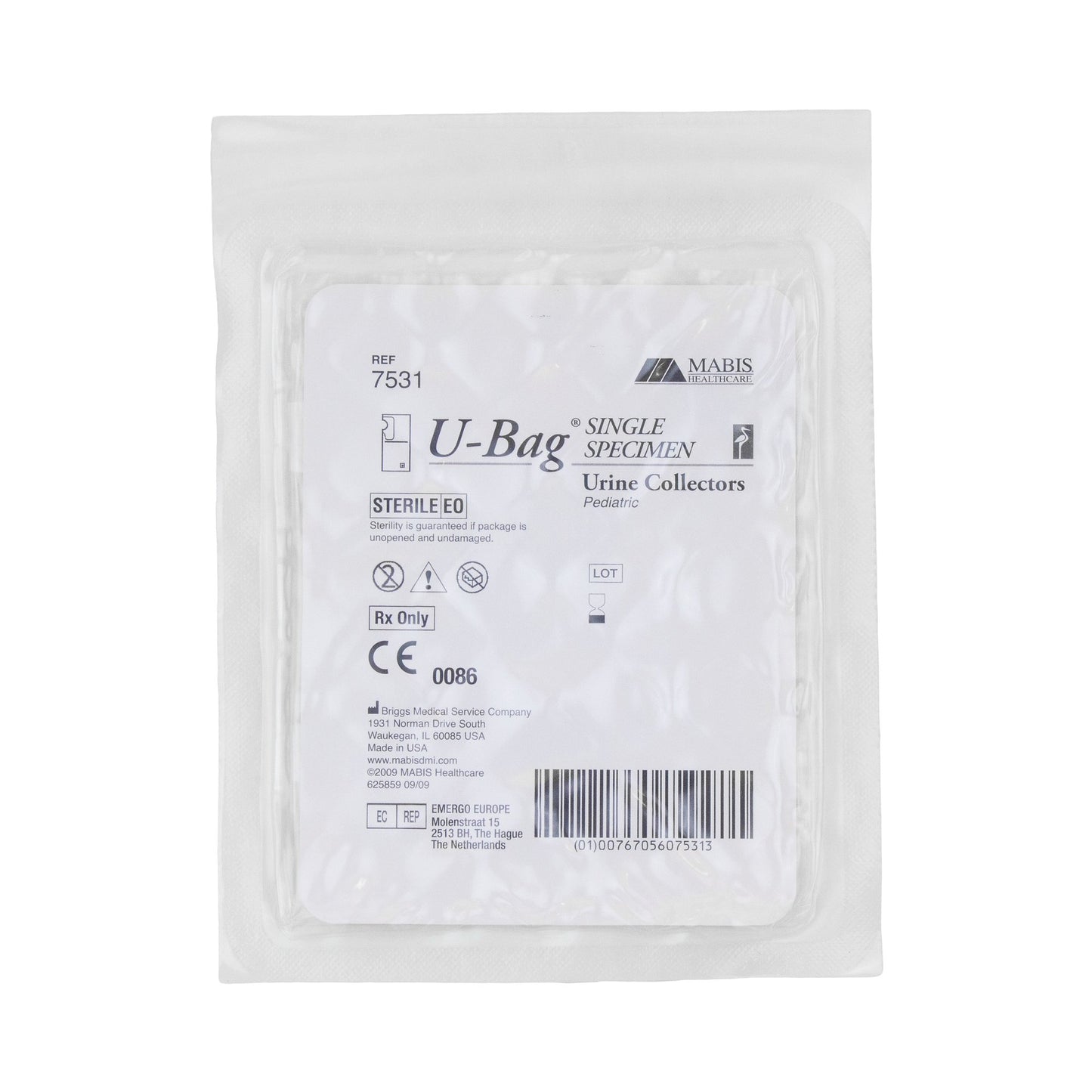 U-Bag® Pediatric Urine Collection Bag 7531