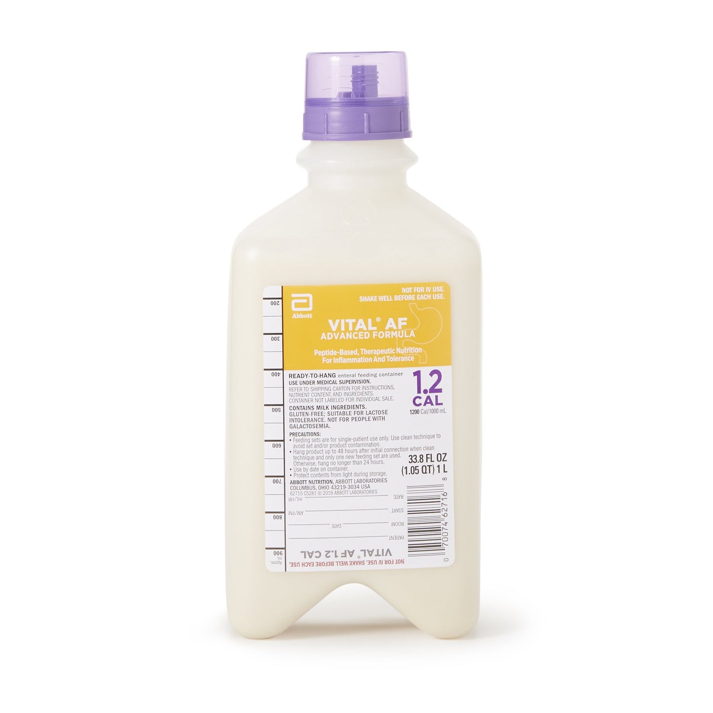 Oral Supplement Vital® AF 1.2 Cal Vanilla Flavor Liquid 33.8 oz. Bottle - 62715