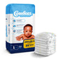 Attends Comfees Premium Diapers, Unisex, Tab Closure, Size 1 CMF-1