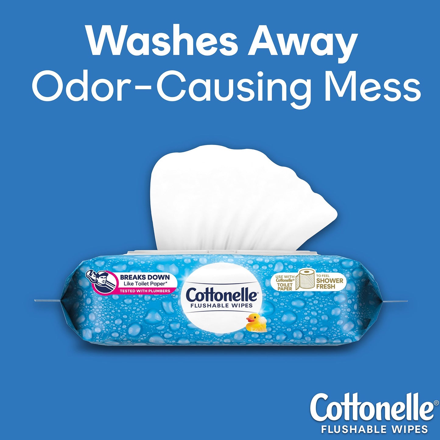 Cottonelle® FreshCare® Flushable Wipes 44932
