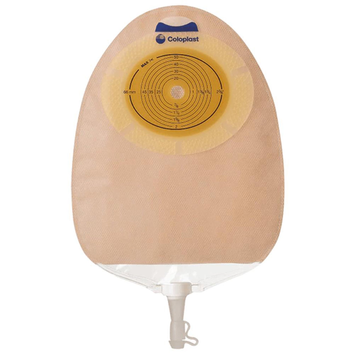 Coloplast SenSura One-Piece Drainable Opaque Urostomy Pouch, 10-3/8 Inch Length, 1 Inch Stoma 11806, Box of 10
