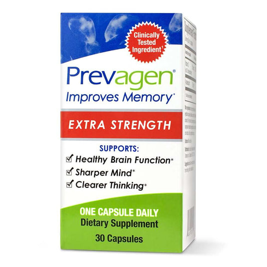 Brain Health Supplement Prevagen® Extra Strength Vitamin D / Apoaequorin 50 mcg - 20 mg Strength Capsule 30 per Bottle - 89404700110