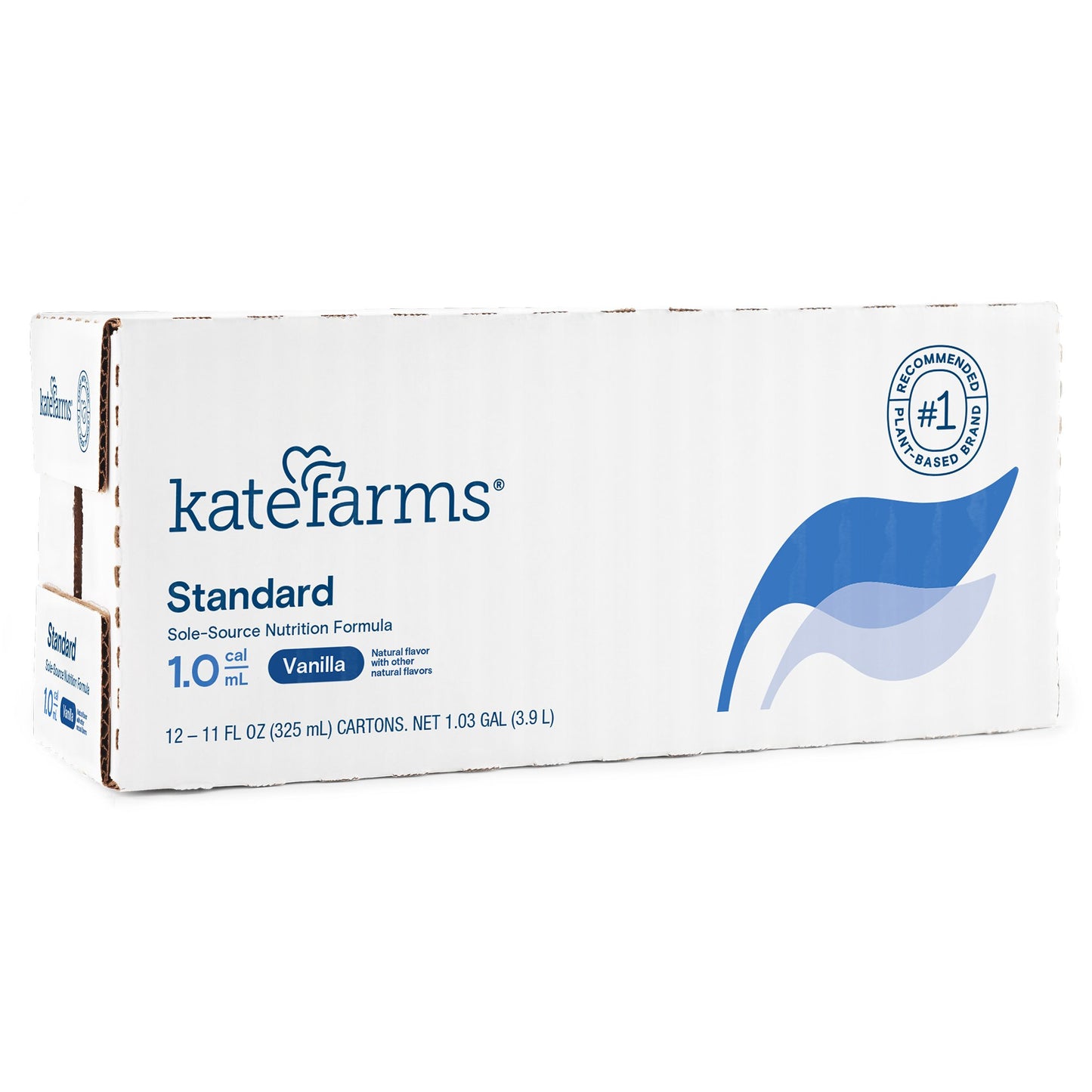 Kate Farms® Standard 1.0 Vanilla Sole-Source Nutrition Formula, 11-ounce carton 851823006683