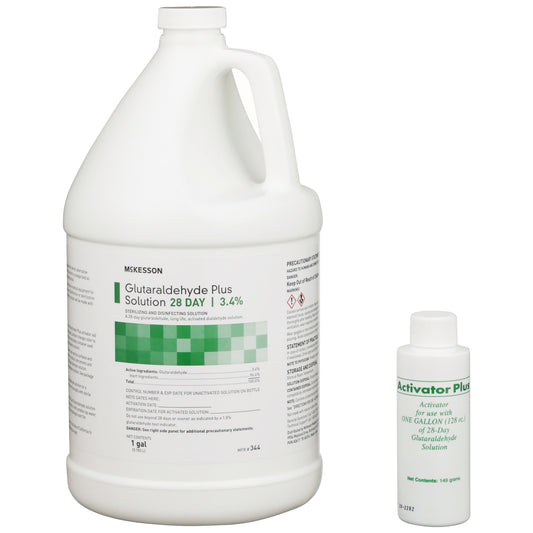Glutaraldehyde High-Level Disinfectant REGIMEN® Activation Required Liquid 1 gal. Jug Reusable - 344