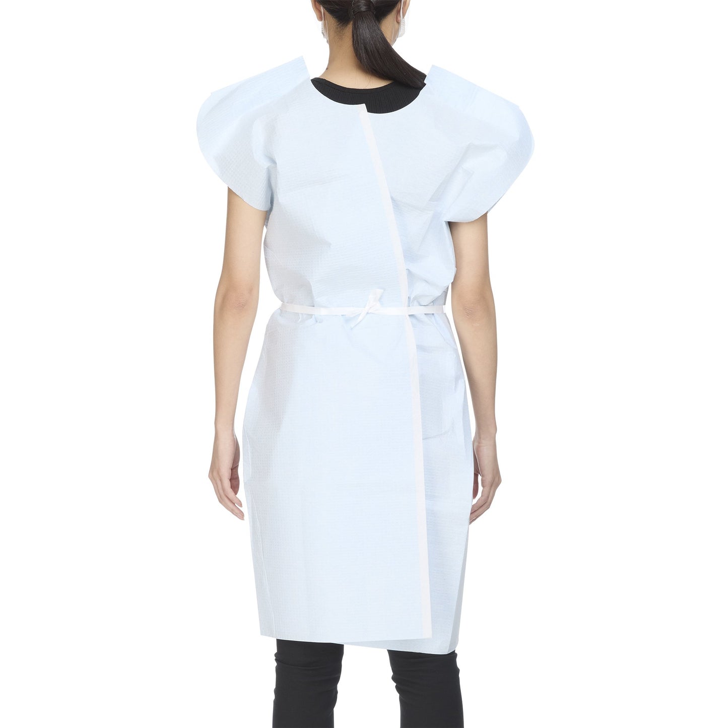 McKesson Exam Gown, Large, Blue 18-842