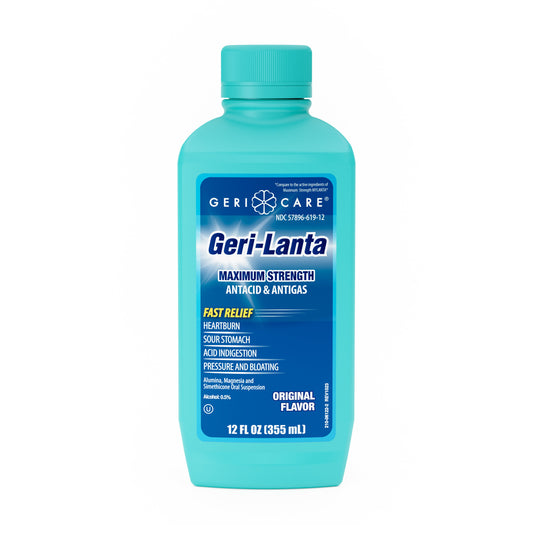 Antacid Geri-Care® 400 mg - 40 mg Strength Oral Suspension 12 oz. - XMYL-12-GCP