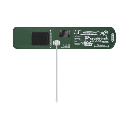 Reusable Blood Pressure Cuff FlexiPort® 15 to 21 cm Arm Nylon Cuff Child Cuff - REUSE-09-1SC