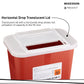 McKesson Prevent® Sharps Container, 2 Gallon, 10-1/4 x 7 x 10-1/2 Inch 047