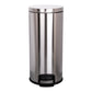 McKesson Trash Can, Stainless Steel, Round, 8 Gallons, 12 x 26.77 Inch 16-45269