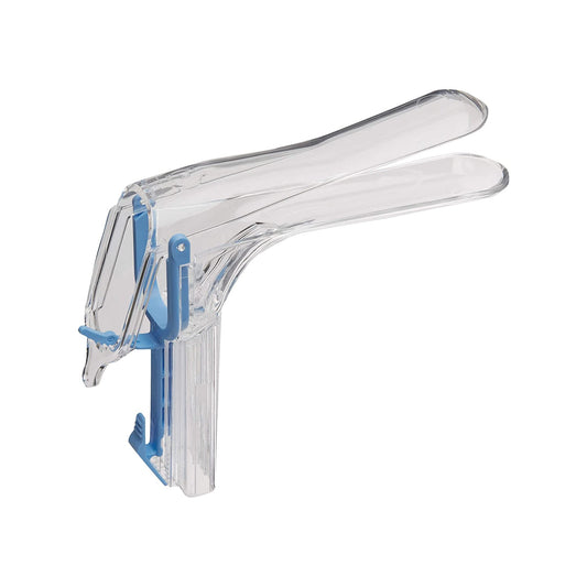 Vaginal Speculum KleenSpec® 590 Series Premium Pederson NonSterile Office Grade Acrylic Large Double Blade Duckbill Disposable Corded/Cordless Light S