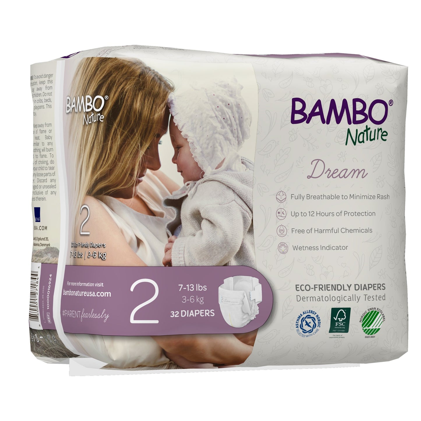 Bambo® Nature Diaper, Size 2 1000016924