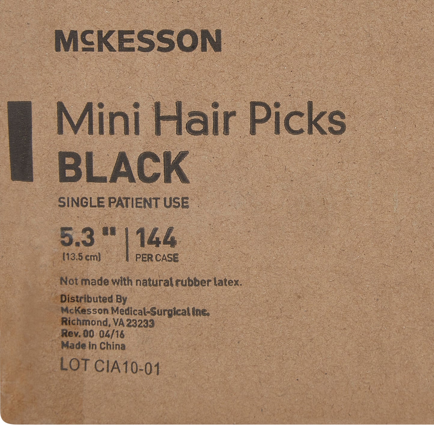 McKesson Mini Hair Pick 16-C567