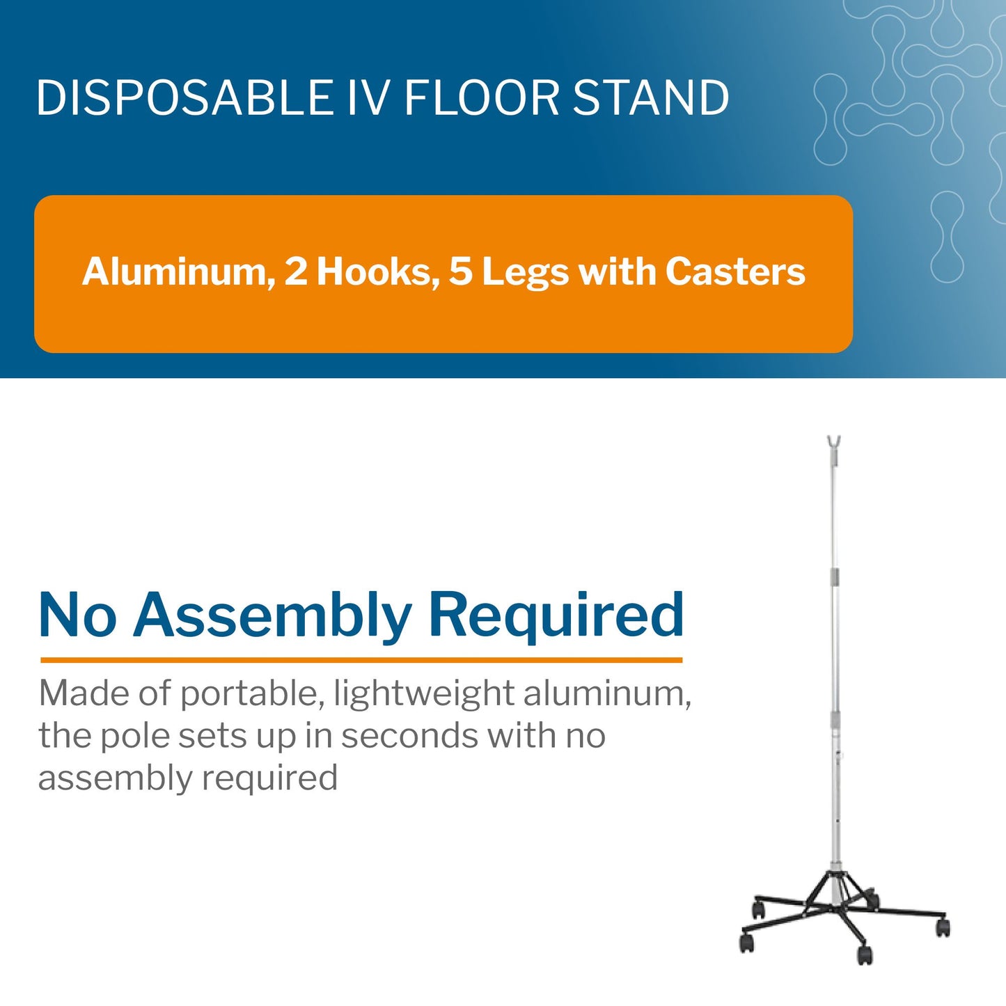 McKesson Disposable IV Stand MS391520