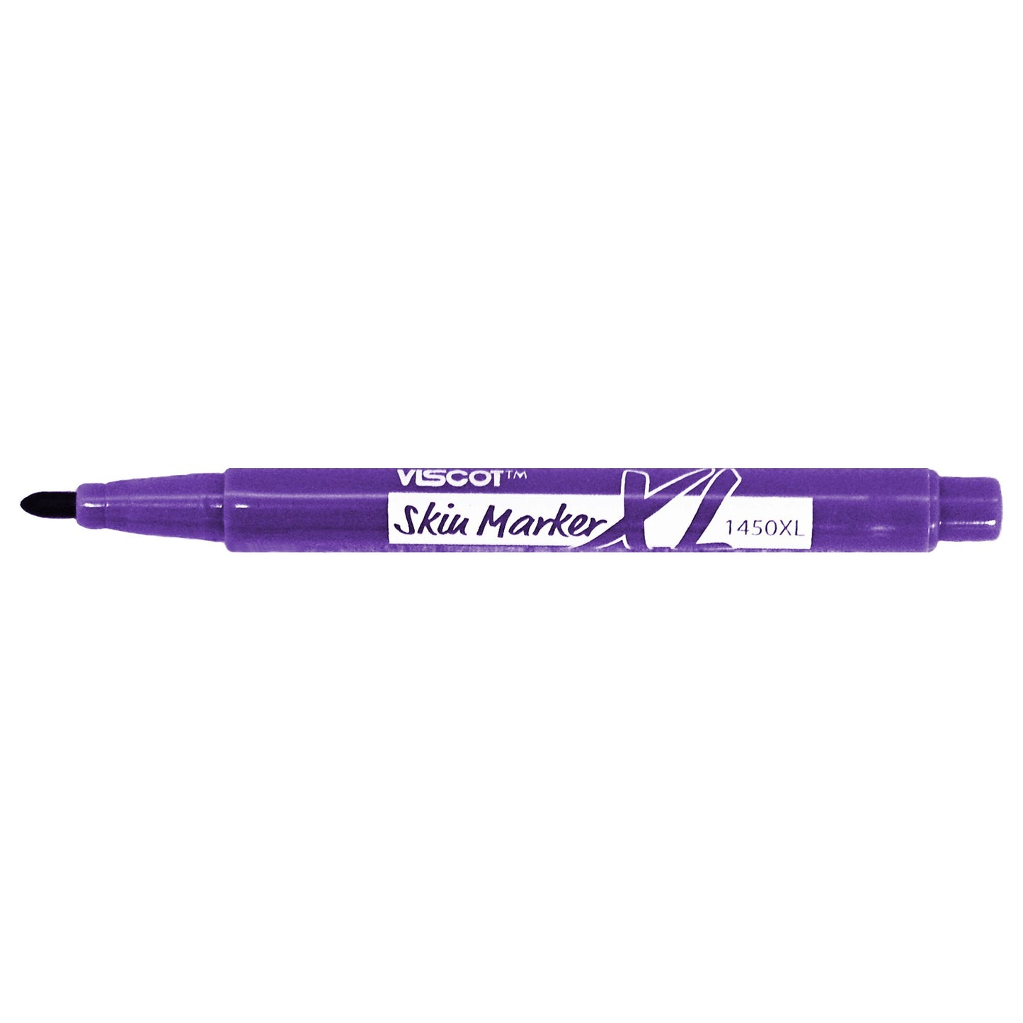 Skin Marker with Ruler Viscot® XL Prep-Resistant Gentian Violet Ink Sterile Mini Regular Tip - 1450XLSR-100