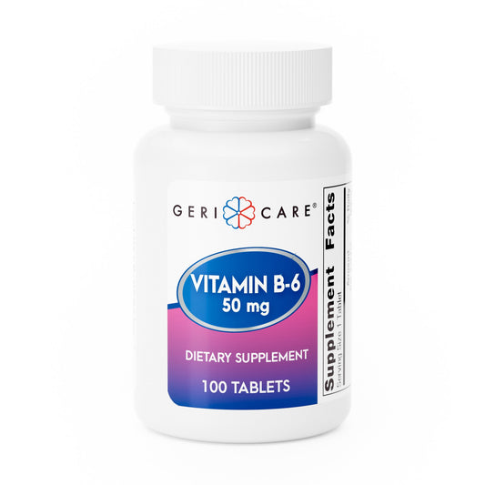 Geri-Care Geri-Care Vitamin B-6 Supplement 853-01-GCP, 1 Each