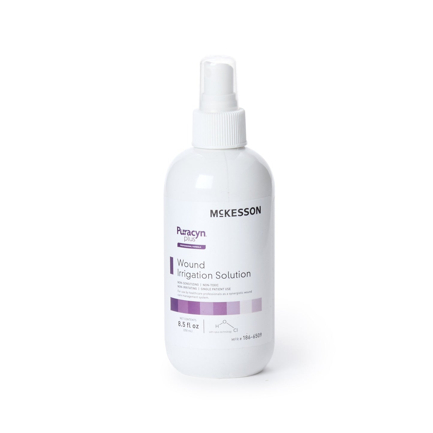 Wound Cleanser McKesson Puracyn® Plus Professional 8.5 oz. Pump Bottle NonSterile Antimicrobial - 186-6509