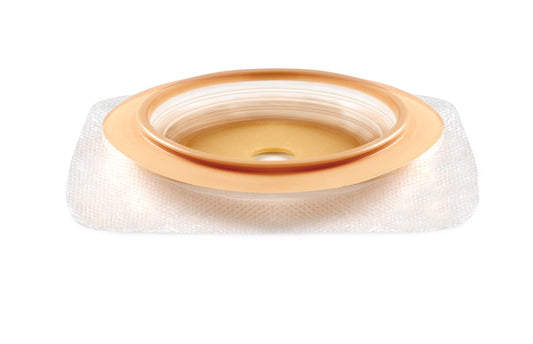Ostomy Barrier Natura™ Trim to Fit Durahesive® Adhesive 70 mm Flange Natura™ System Hydrocolloid 1/2 to 1-3/4 Inch Opening - 421462