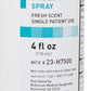 McKesson Antiperspirant / Deodorant, Fresh Scent, 4 oz Spray 23-H7500