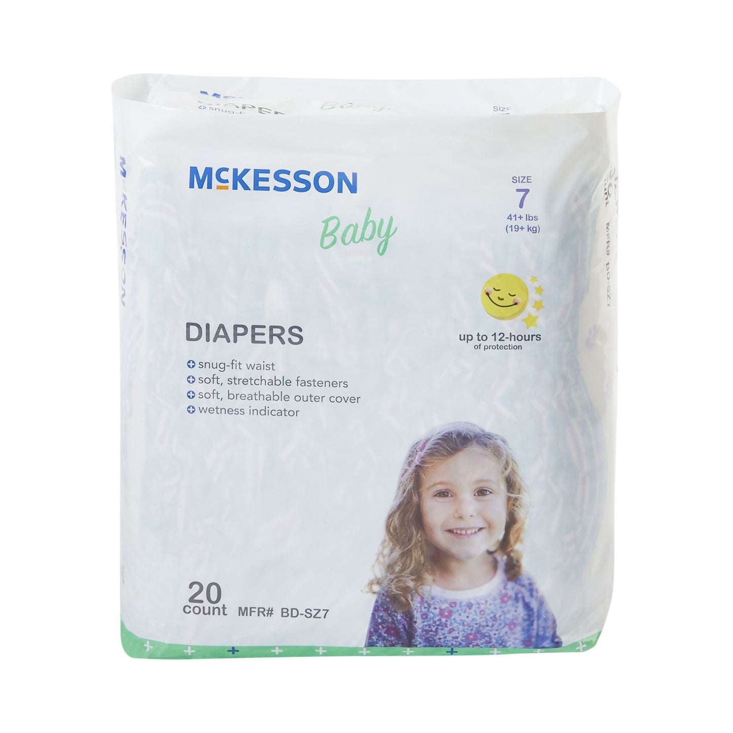 McKesson Baby Diaper, Size 7 BD-SZ7