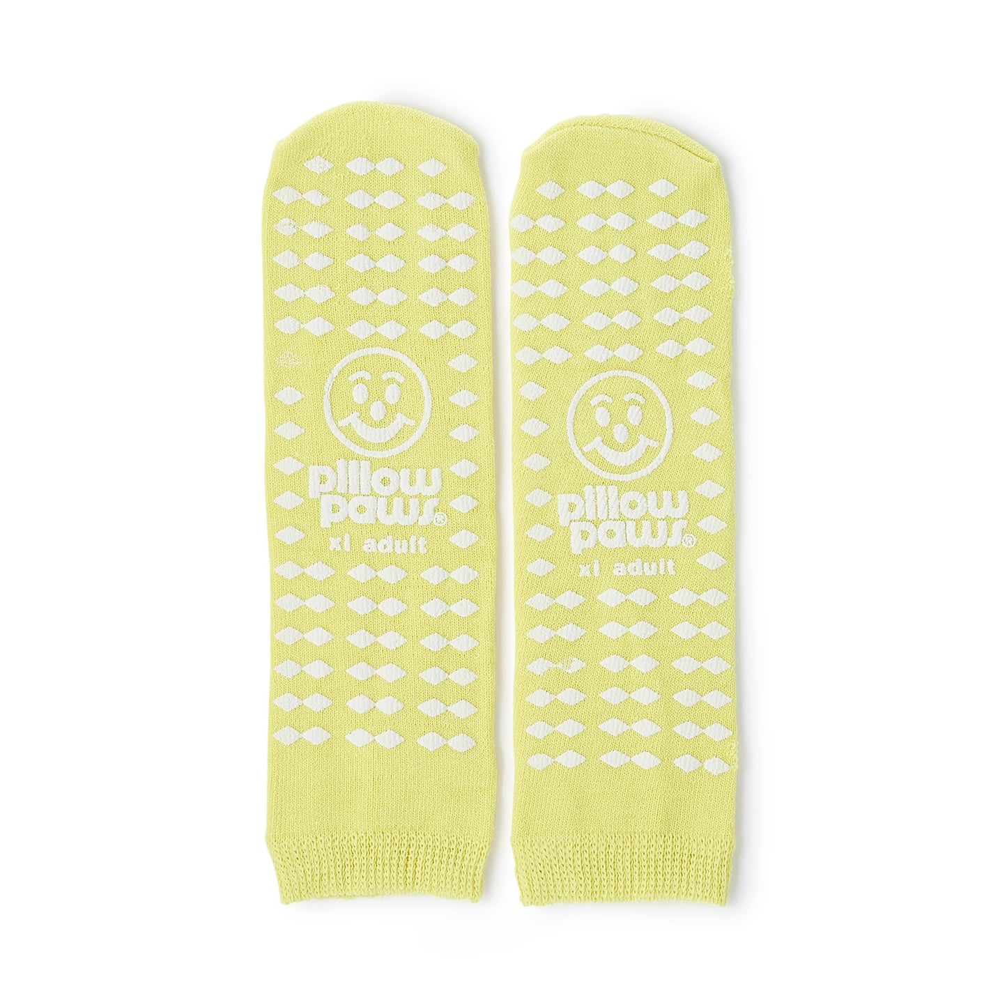 Pillow Paws® Yellow Risk Alert® Terries™ Slipper Socks, XL Adult 3912-001