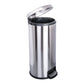 McKesson Trash Can, Stainless Steel, Round, 8 Gallons, 12 x 26.77 Inch 16-45269