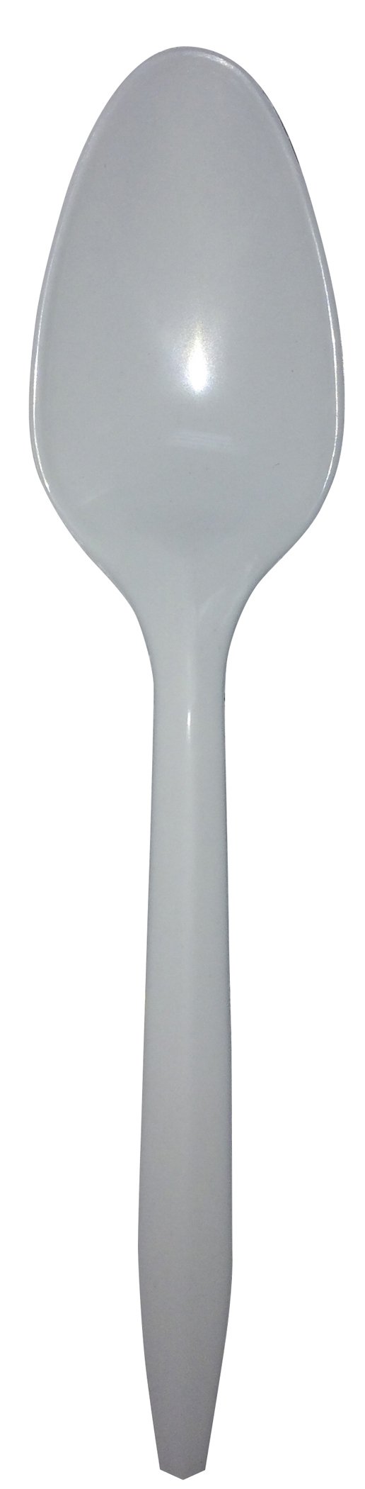 Teaspoon Empress™ Medium Weight White Plastic E175002