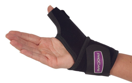 Thumb Support Universal Thumb-O-Prene™ One Size Fits Most Hook and Loop Closure Left or Right Hand Black - 79-82700