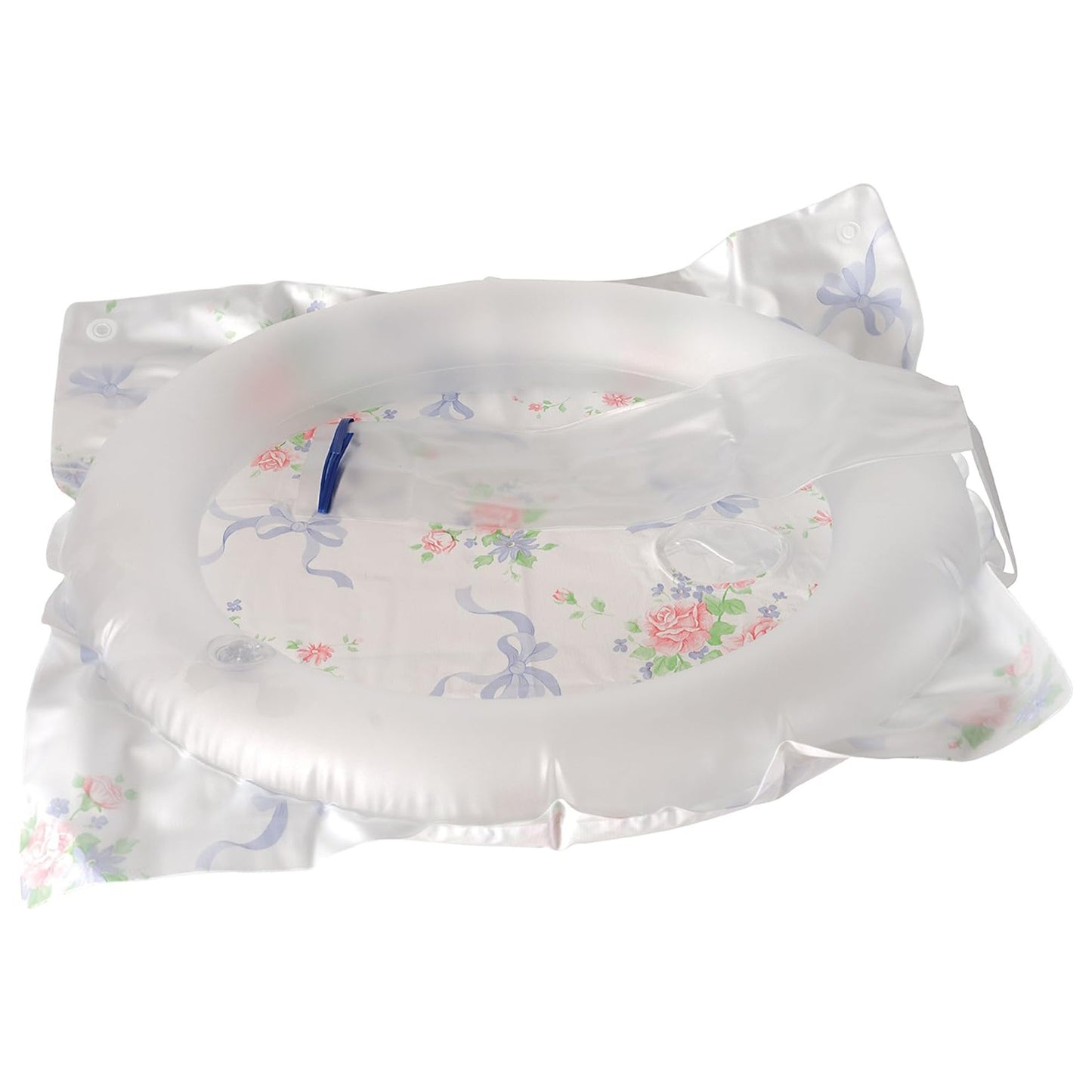 Inflatable Shampoo Basin Lumex® 22.5 X 23.5 Inch Clear / Floral - 5358