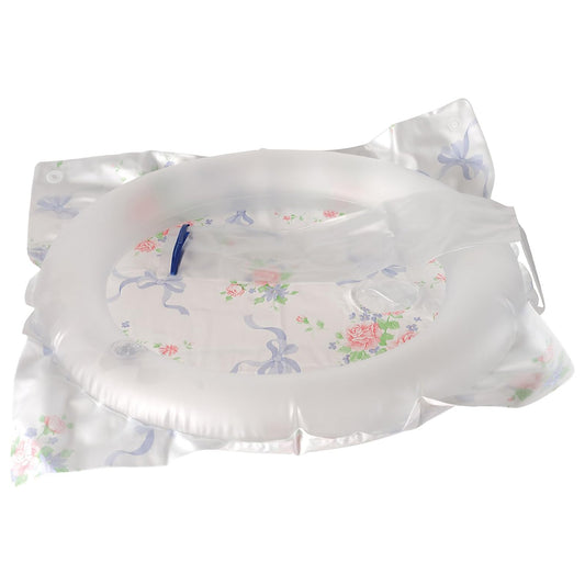 Inflatable Shampoo Basin Lumex® 22.5 X 23.5 Inch Clear / Floral - 5358
