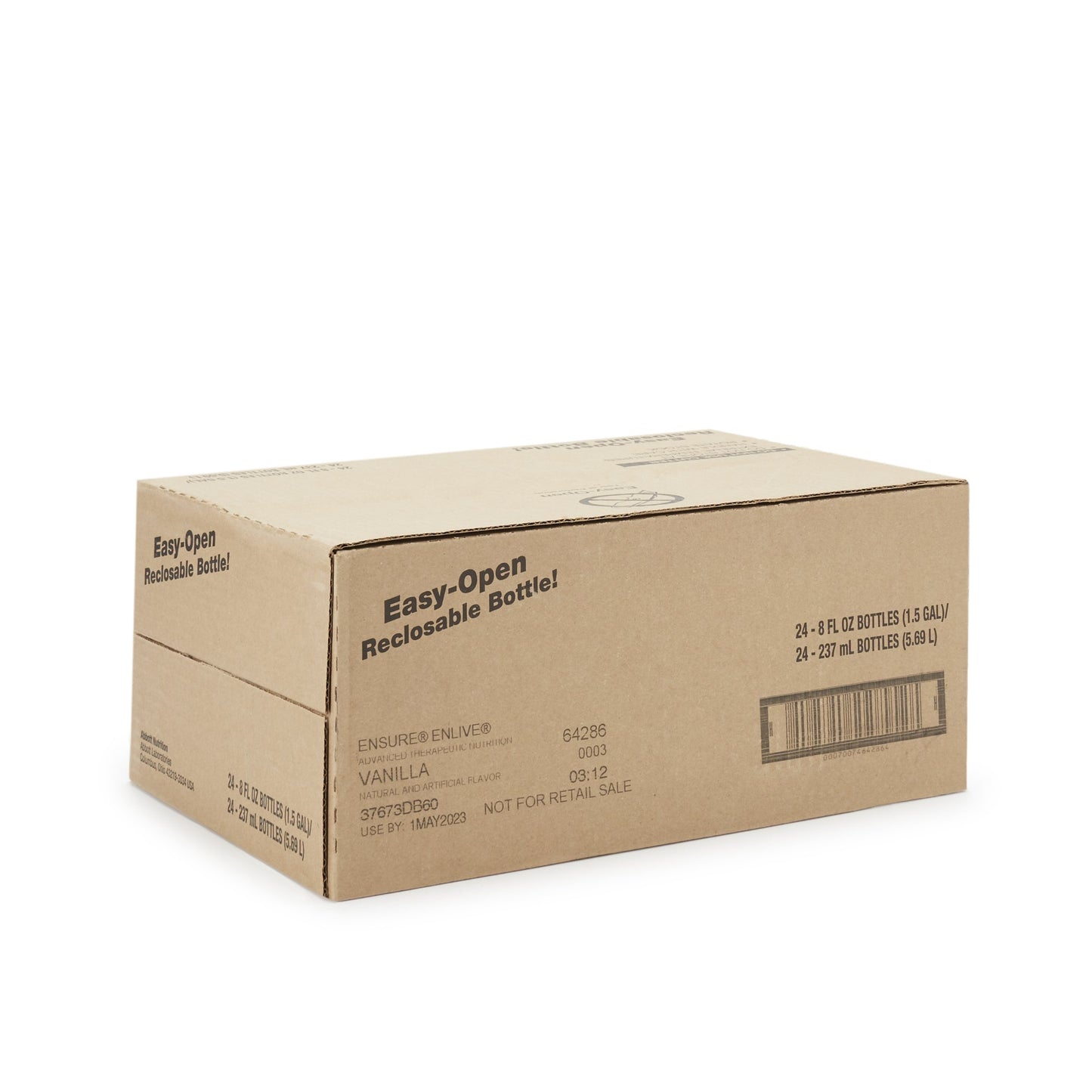 Ensure® Enlive® Vanilla Advanced Nutrition Shake, 8-ounce bottle 64286