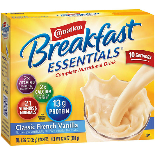 Carnation Breakfast Essentials® Vanilla Nutritional Drink 10050000530622
