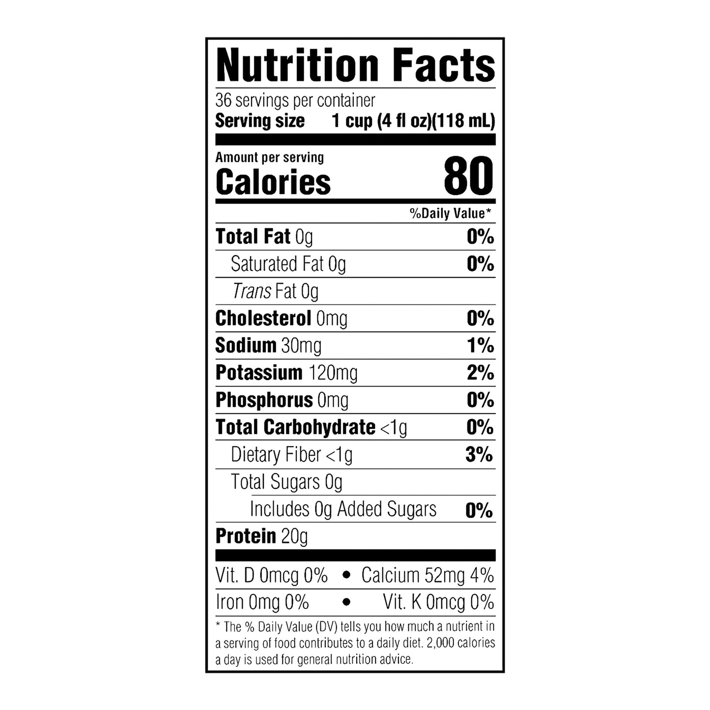 Gelatein® 20 Orange High Protein Gelatin, 4-ounce cup 11691