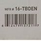 McKesson Denture Brush 16-TBDEN