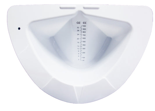 GMAX Industries Commode Specimen Collector, Plastic, 1,000 mL (32 oz.) GS210, Case of 100