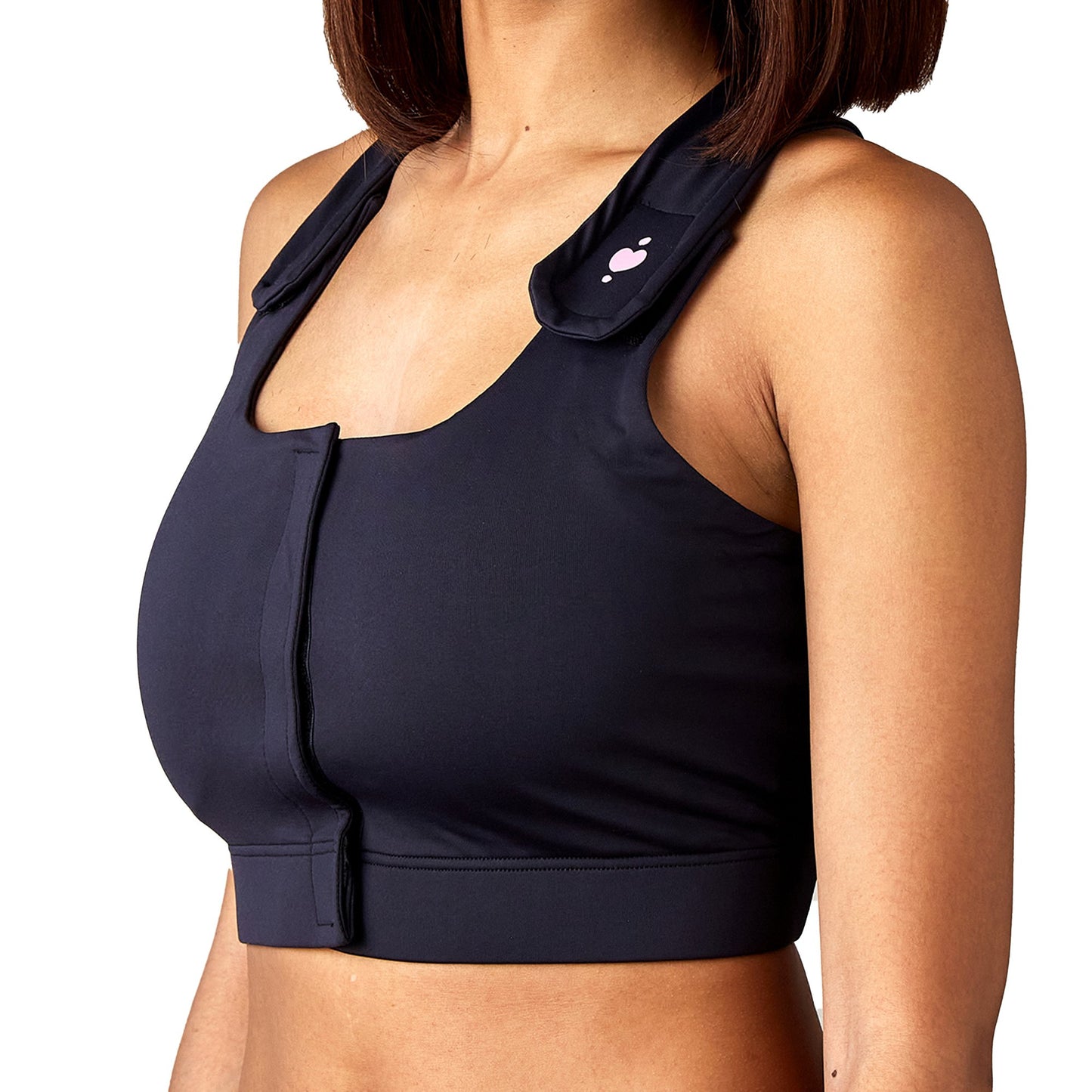 Serena Post Surgical Bra, Black, X-Large HC00003BXL