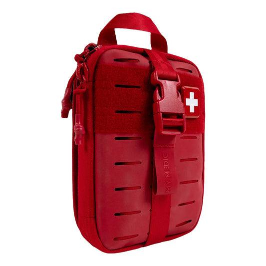 First Aid Kit My Medic™ Wound Closure Kit Red Soft Bag - MM-KIT-U-WND-CLSU-RED-V2
