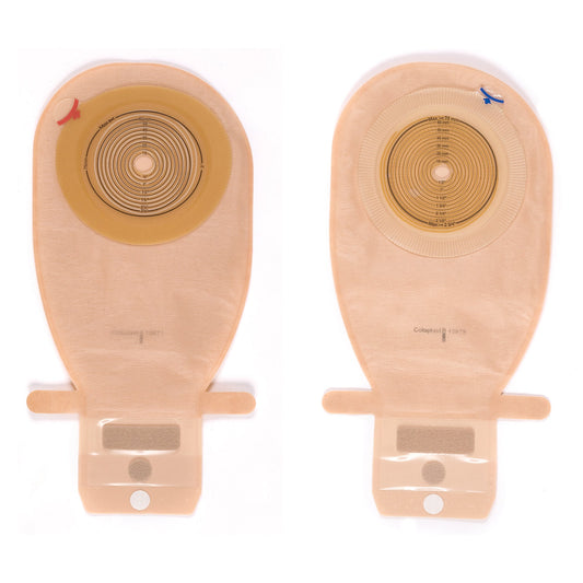 Assura® Flat 1-Piece Opaque Colostomy Pouch, 10 – 76mm Stomas 15879