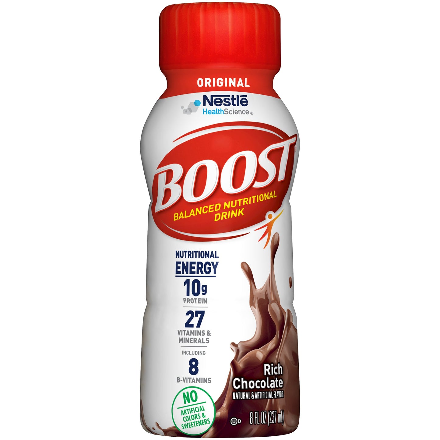 Boost® Original Chocolate Balanced Nutritional Drink, 8-ounce bottle 00041679675366