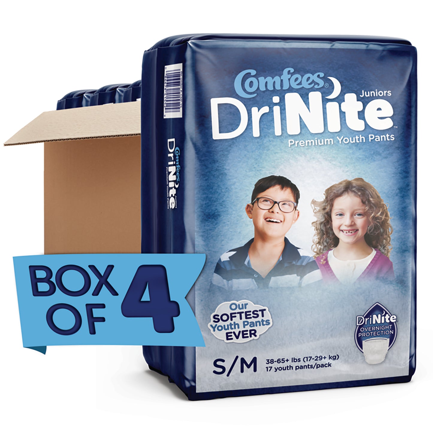 Comfees® DriNite® Juniors Absorbent Underwear, Small / Medium CMF-YSM